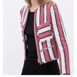 Zara Striped blazer